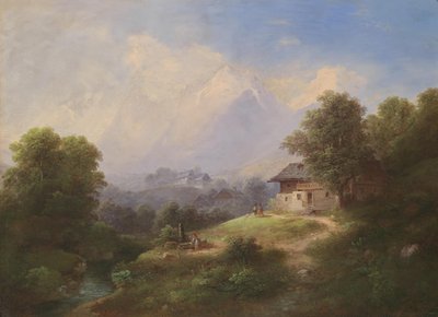 Scene from South Tyrol by Franz Barbarini